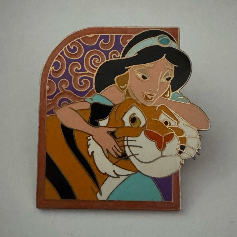Disney Princess Jasmine & Rajah Open Edition pin